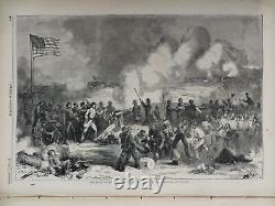 Union Generals Train Wreck Harper's Civil War newspaper 1861 complete issue