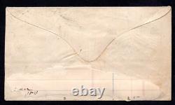 Us 1862 CIVIL War Patriotic Cover Tied'harpers Ferry Aug. 21 1862