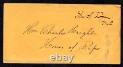 Us 1862 Illinois CIVIL War Era Senator John Alex. Logan Original Autograph