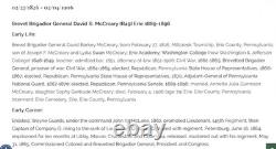 Us 1869 Harrisburg, Pa. Post CIVIL War Advertising Cover Adjutant General David