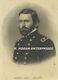 Vintage 1860's Civil War Lieutenant General Ulysses S. Grant Cdv Card Photo N3a