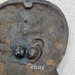 Vintage 18th President General Ulysses S Grant Civil War Portrait Bronze Plaque