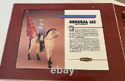 Vintage Hartland General Lee Figure & Traveller Original Horse, Sword, Hat, Flag