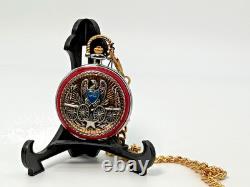Vintage POCKET WATCH FRANKLIN MINT Civil War General Stonewall Jackson