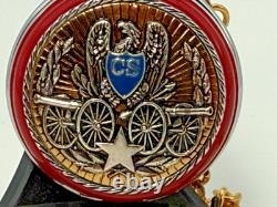 Vintage POCKET WATCH FRANKLIN MINT Civil War General Stonewall Jackson