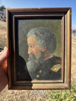 Vtg Civil War General Portrait Artist John Worthington Mansfield 1849-1933