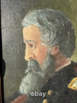 Vtg Civil War General Portrait Artist John Worthington Mansfield 1849-1933