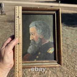 Vtg Civil War General Portrait Artist John Worthington Mansfield 1849-1933