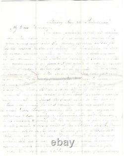 Wife Writes Husband Of Taking Of Richmond, Freeing Of Slave, Generals In Pursuit