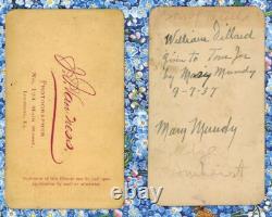 William Dillard VMI Confederate Civil War Soldier Parents Murder by Slaves Rare