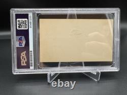 William Mahone Confederate General Autograph PSA Virginia Civil War Rare