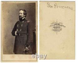 William Rosecrans Mathew Brady Civil War CDV