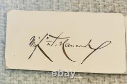 Winfield S Hancock Union Civil War General Signed GEM Autograph PSA/DNA Rare